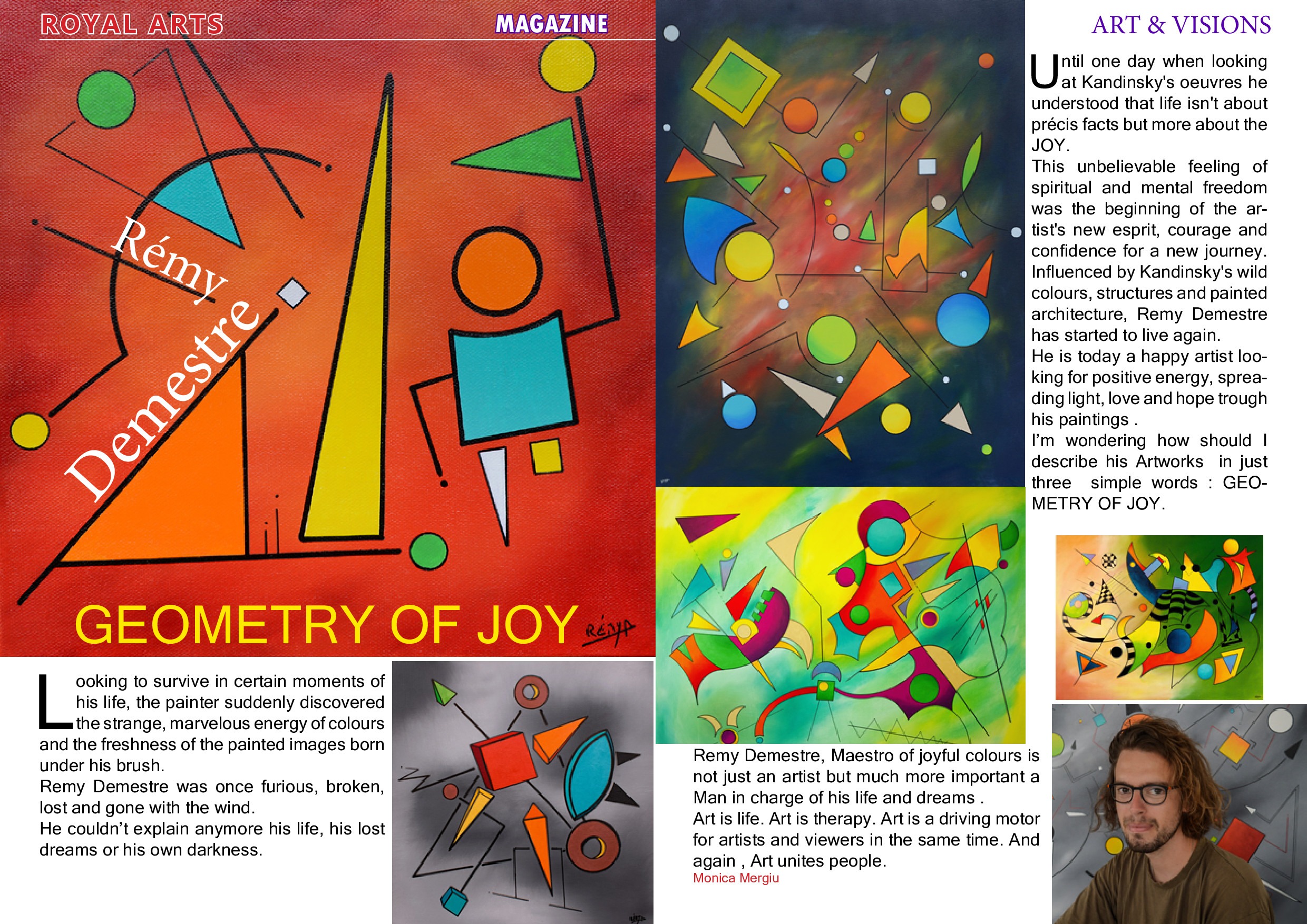 Geometry of joy